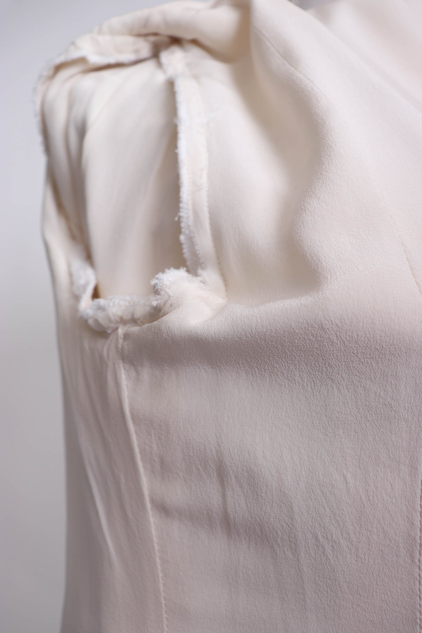 70's White Cotton Lace Jacket S