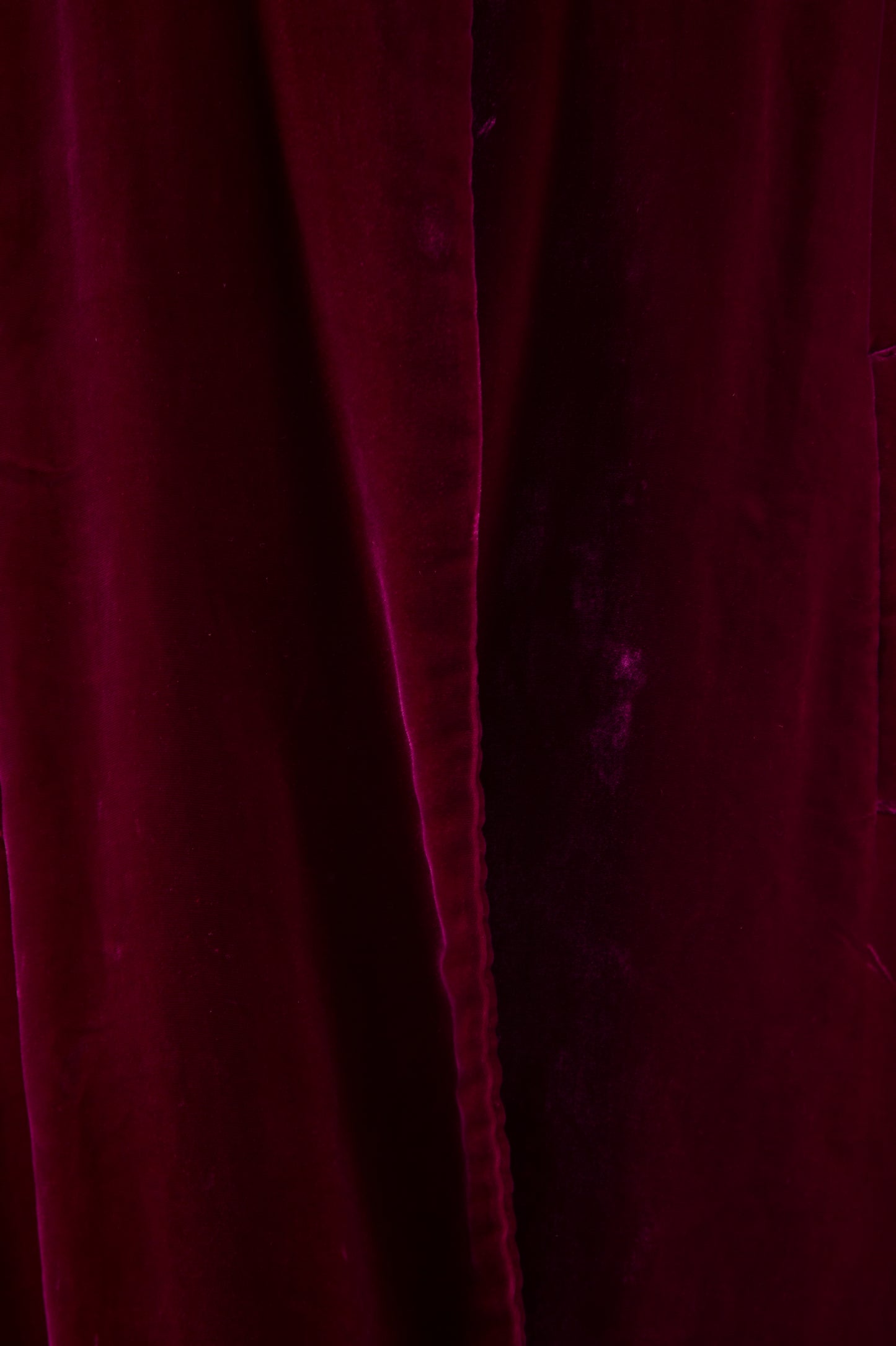 50's Velvet Swing Coat L/XL