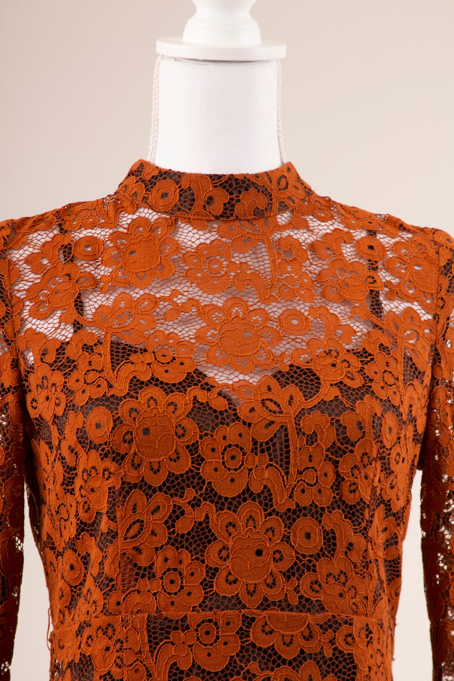 NY Priscilla Presley Lace Dress S