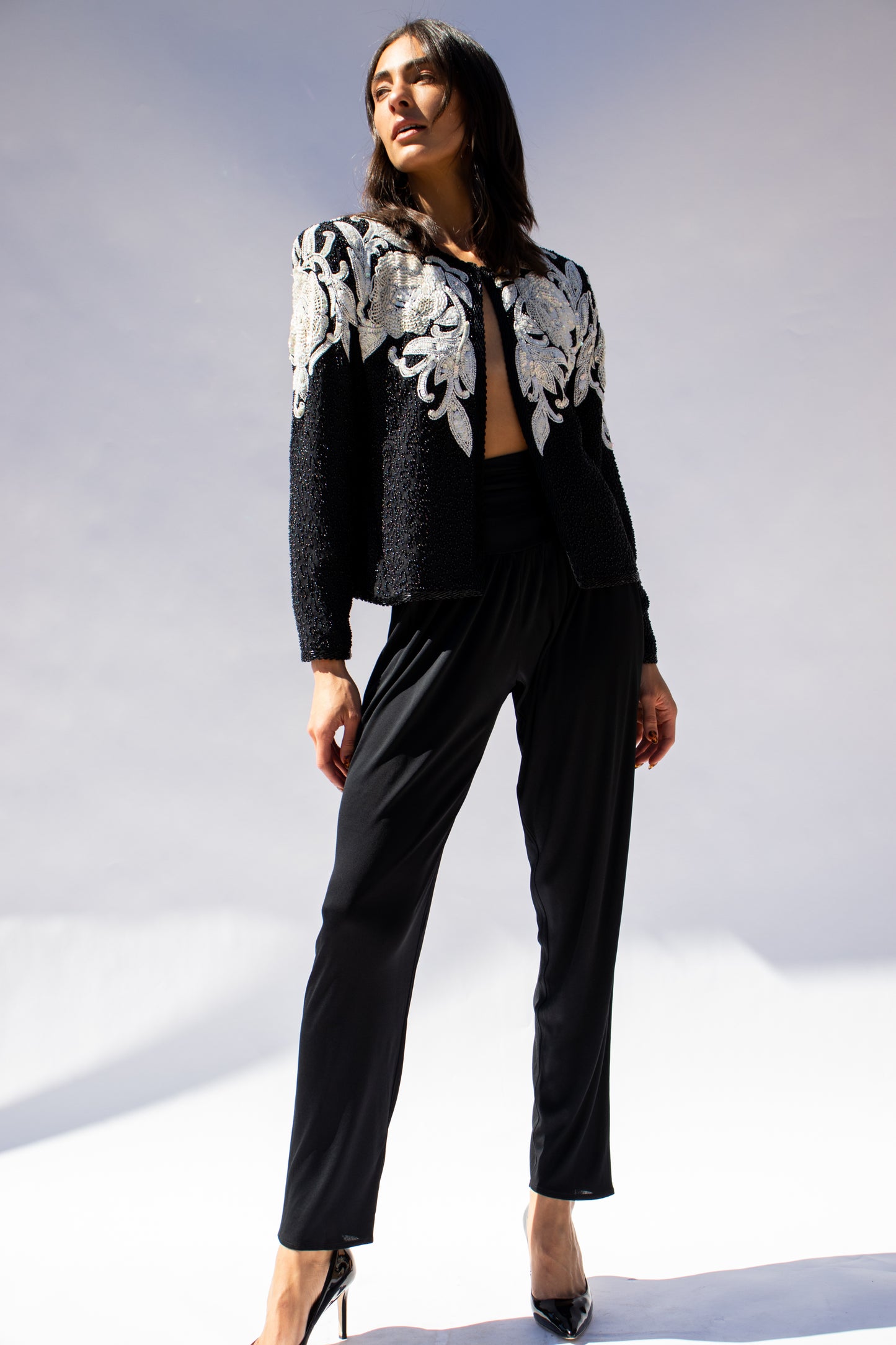 80's Black Harem Pants XS/S