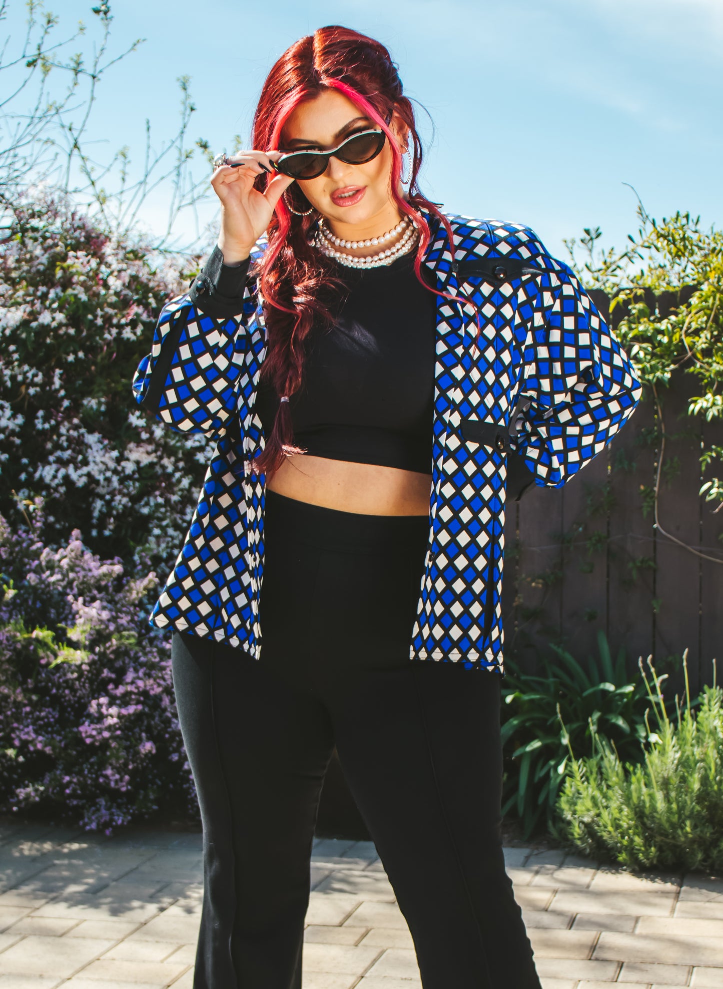 80's Galanos Silk Jacket L/XL