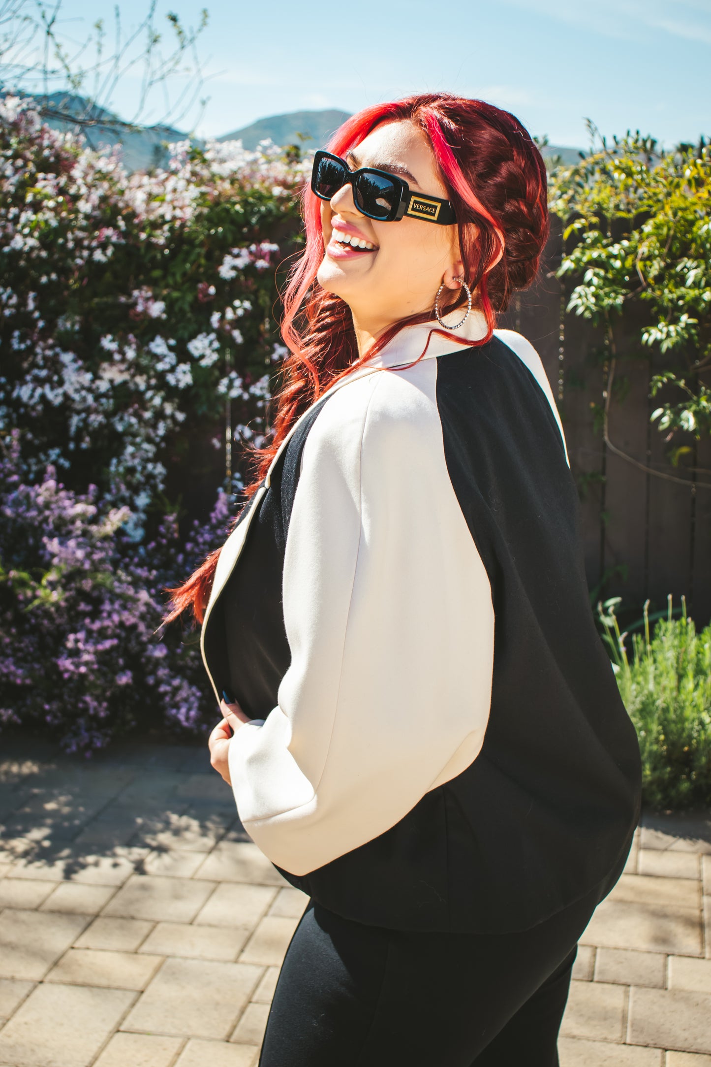 80's Galanos Fine Wool Jacket L/XL