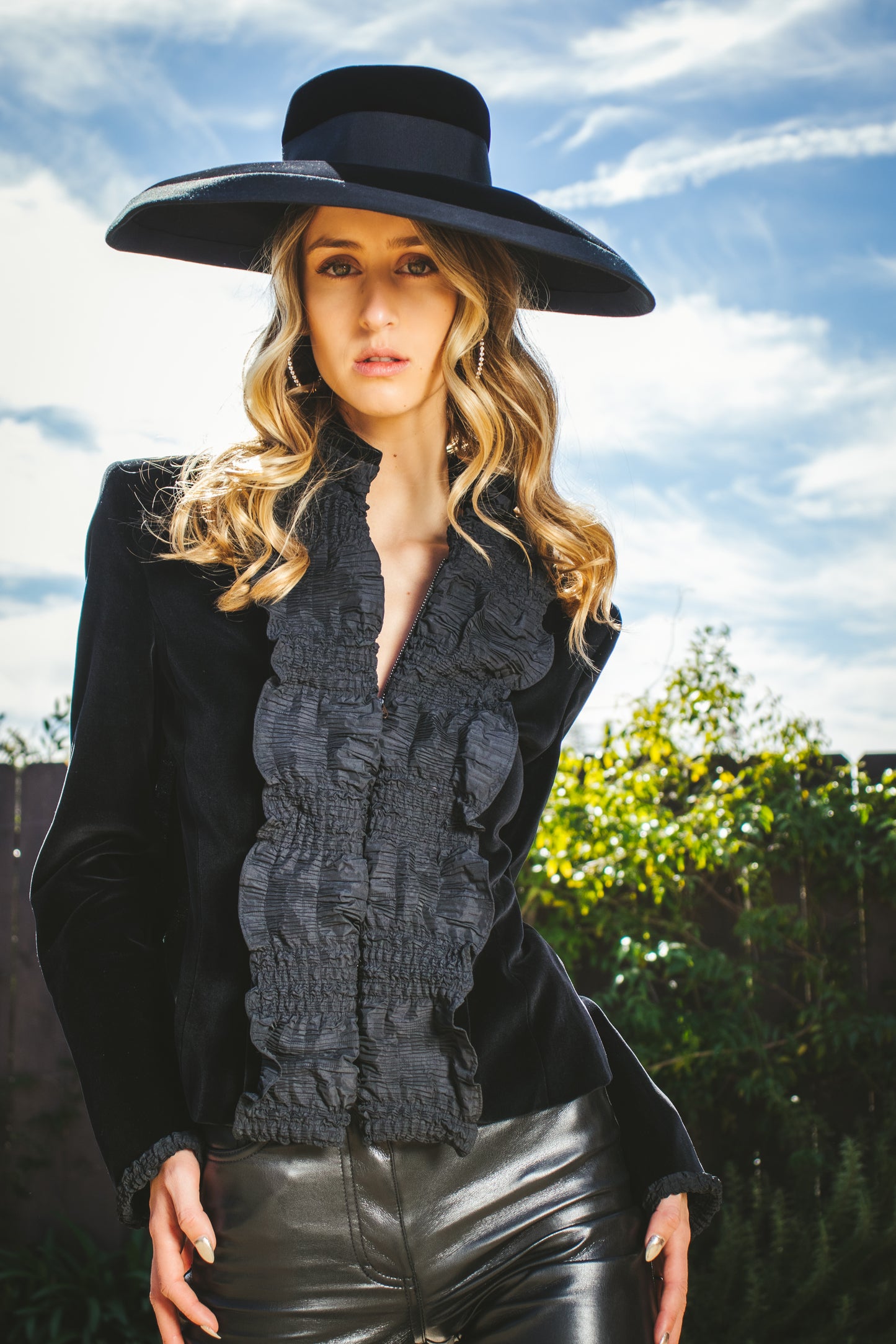 YSL Black Velvet Jacket