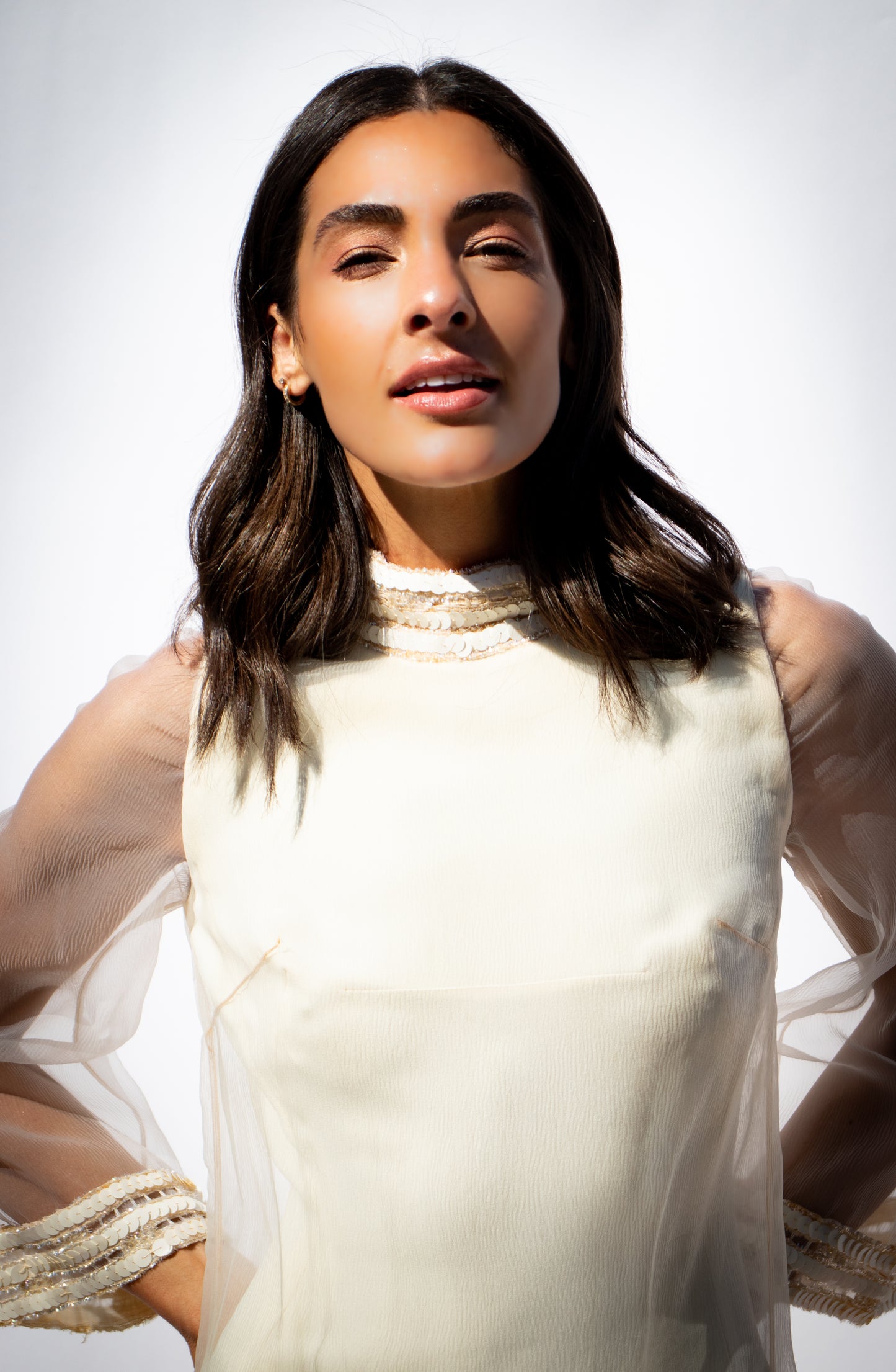 60's Custom Evening Pant Set XS