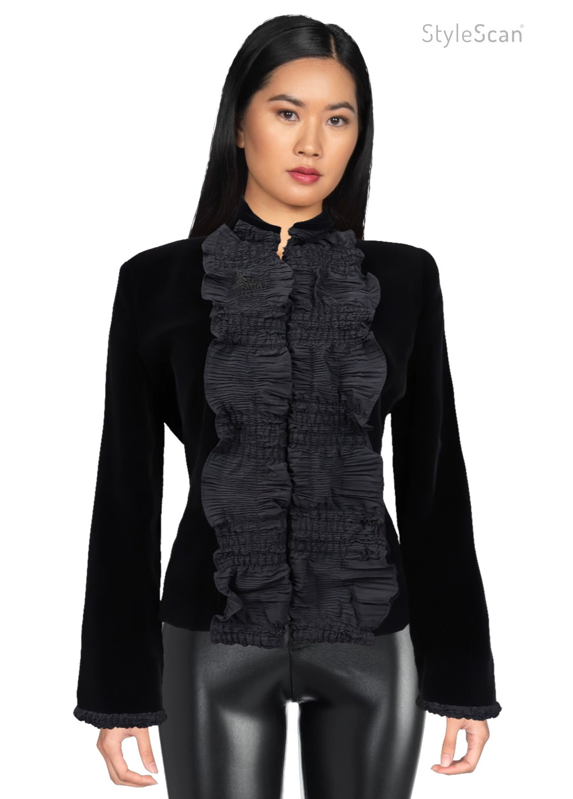 YSL Black Velvet Jacket