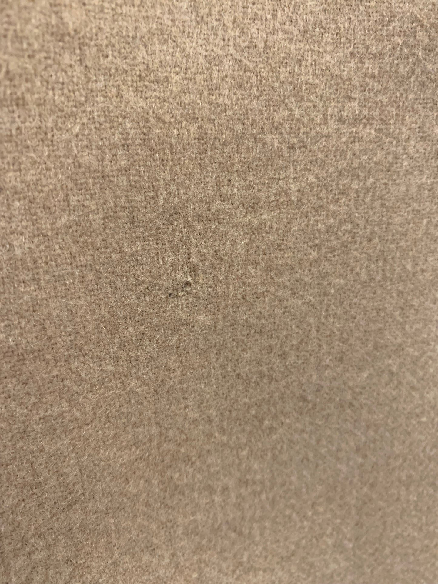 90's Ferragamo Tan Wool Coat L/XL