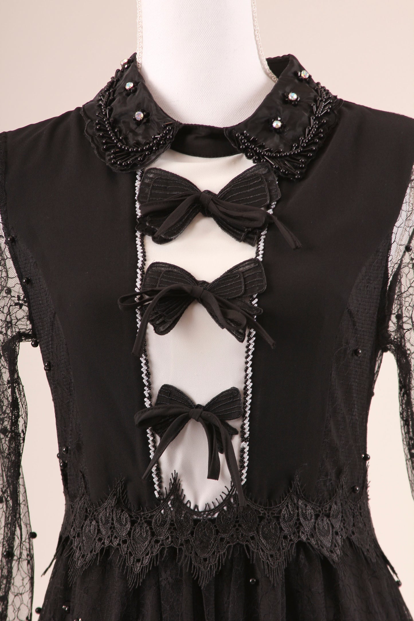 70's Custom Tuxedo Dress XS/S