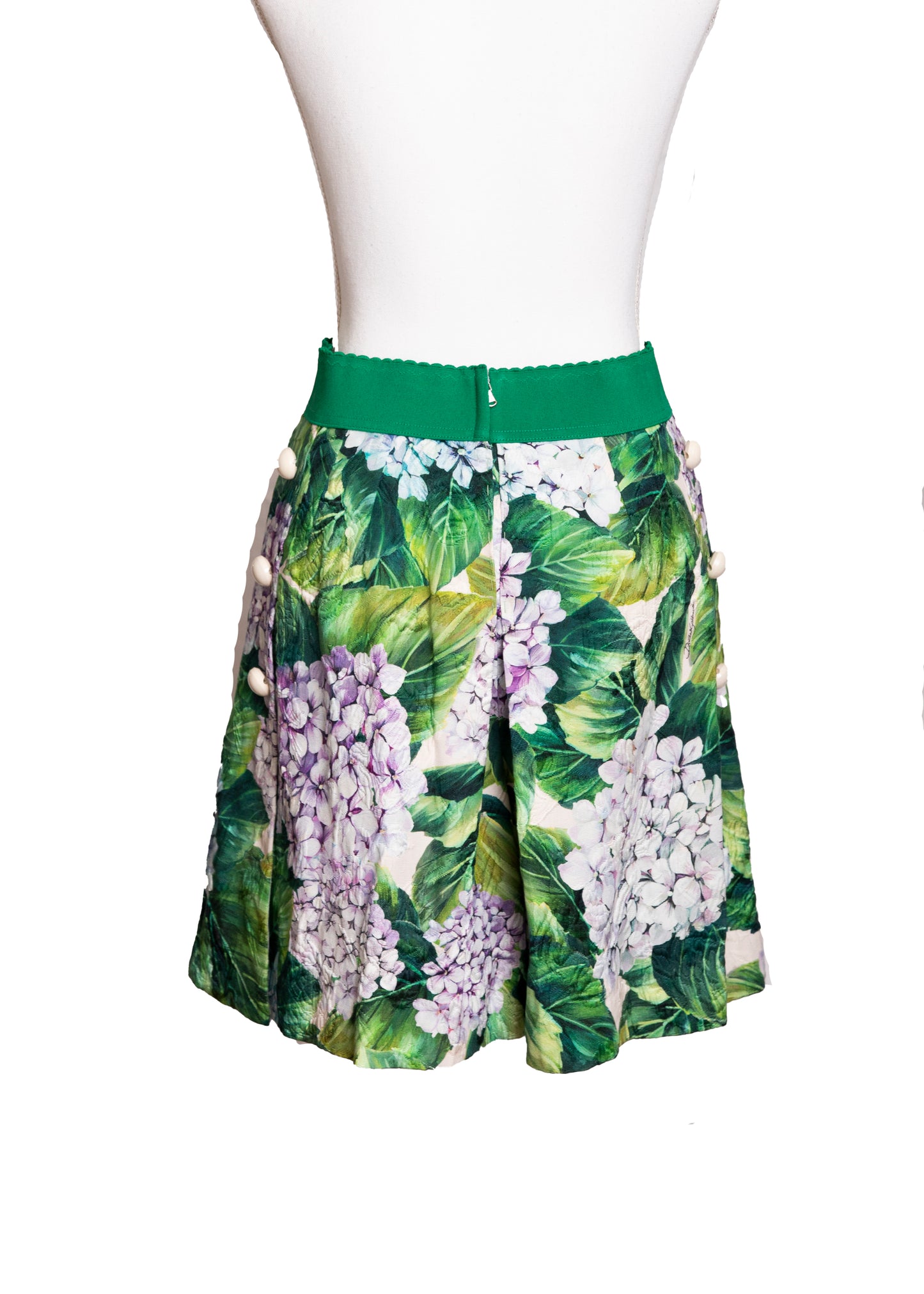 00s Dolce & Gabbana Hydrangea Skort S/M