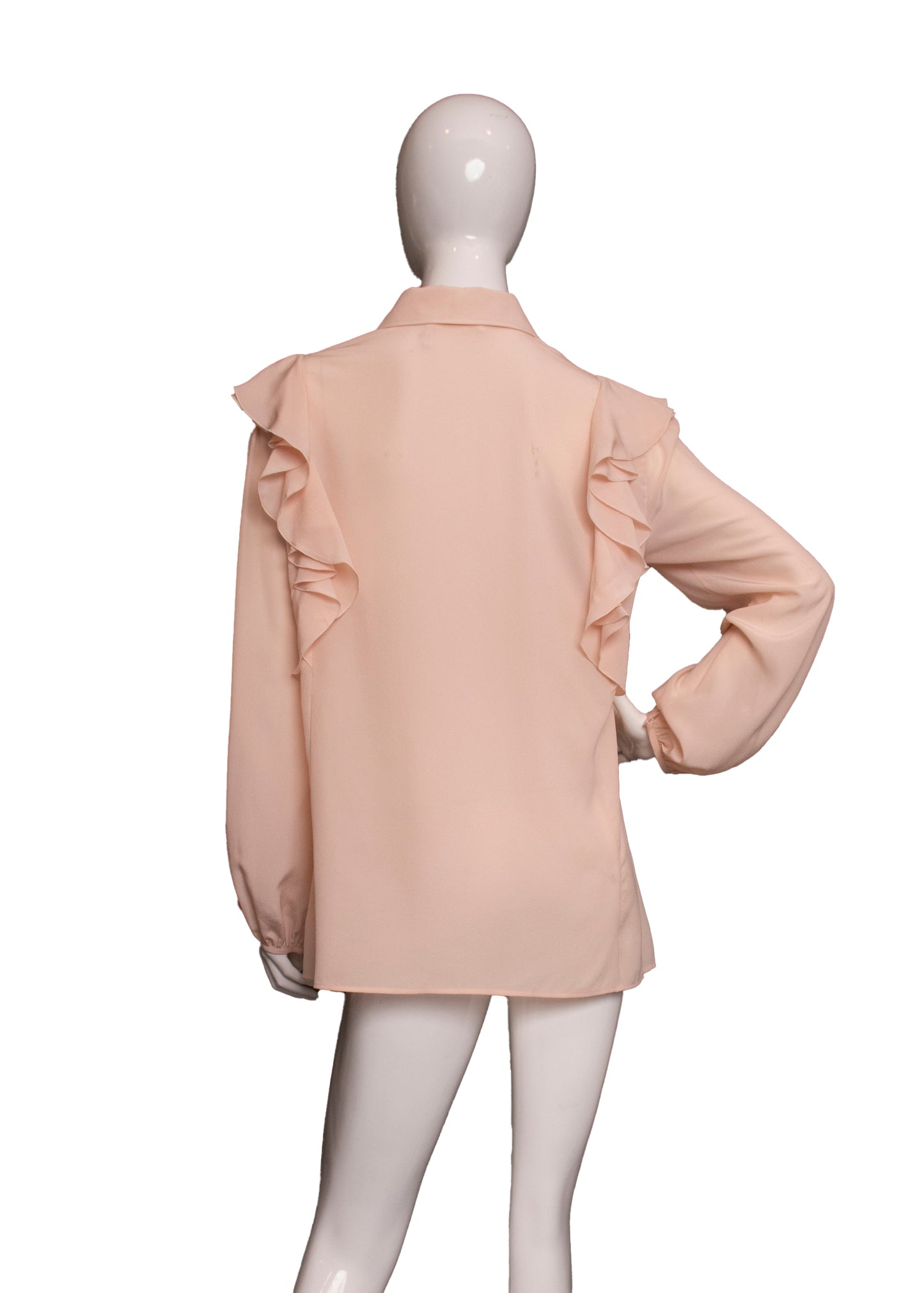 Chloe Pink Silk Blouse M