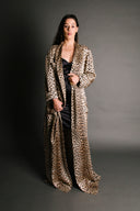 Steven Tyler's Silk Leopard Robe OS