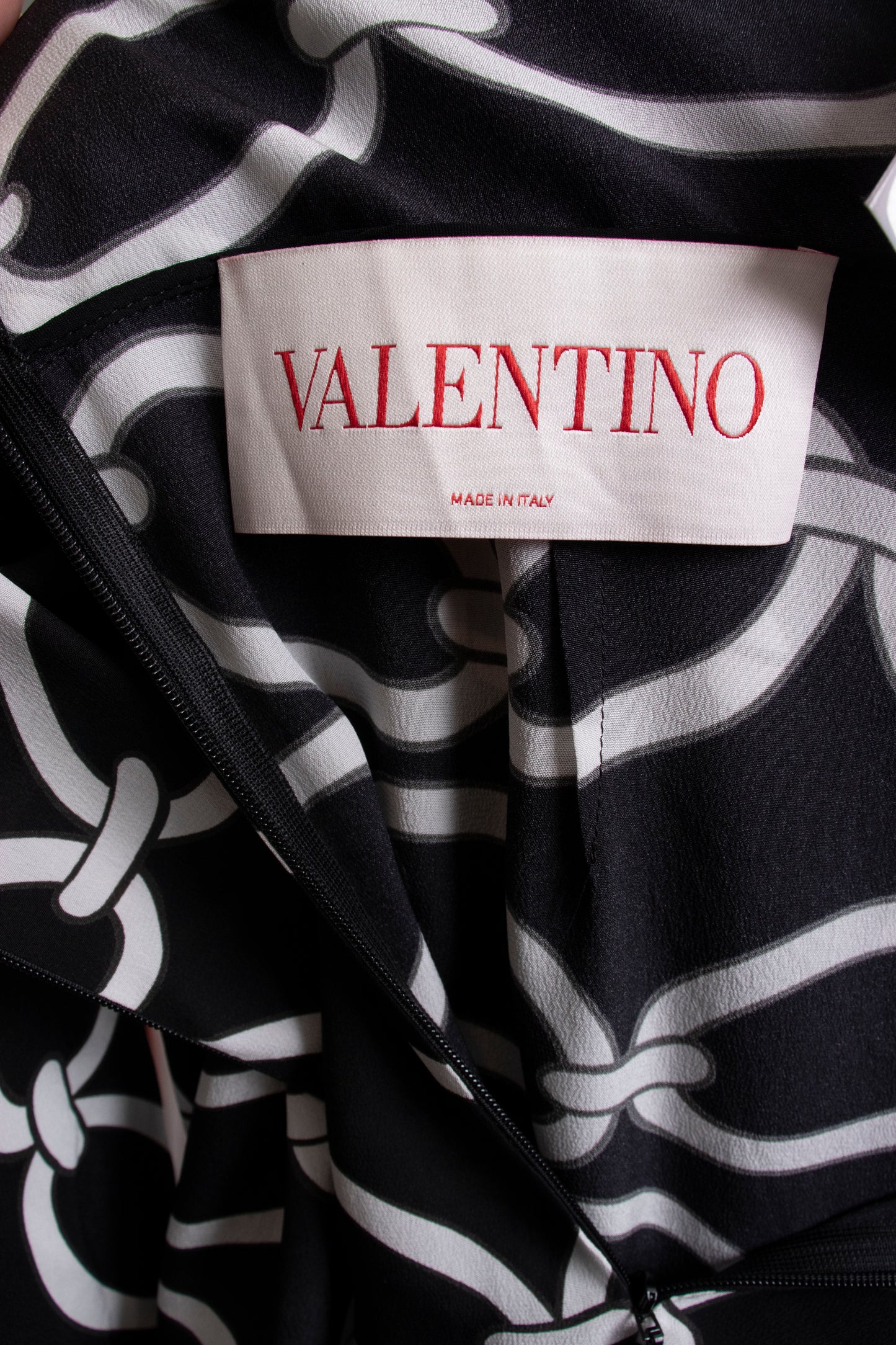 Valentino Chain Print Dress S