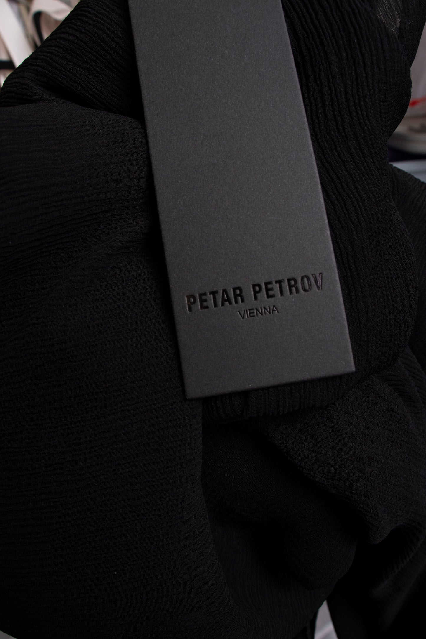 Petar Petrov Black Silk Dress M