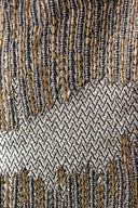 Carolina Herrera Gold Silk Long Sleeve Maxi Dress