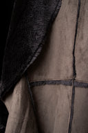 Steven Tyler's Duster and Long Faux Shearling Vest Set M/L