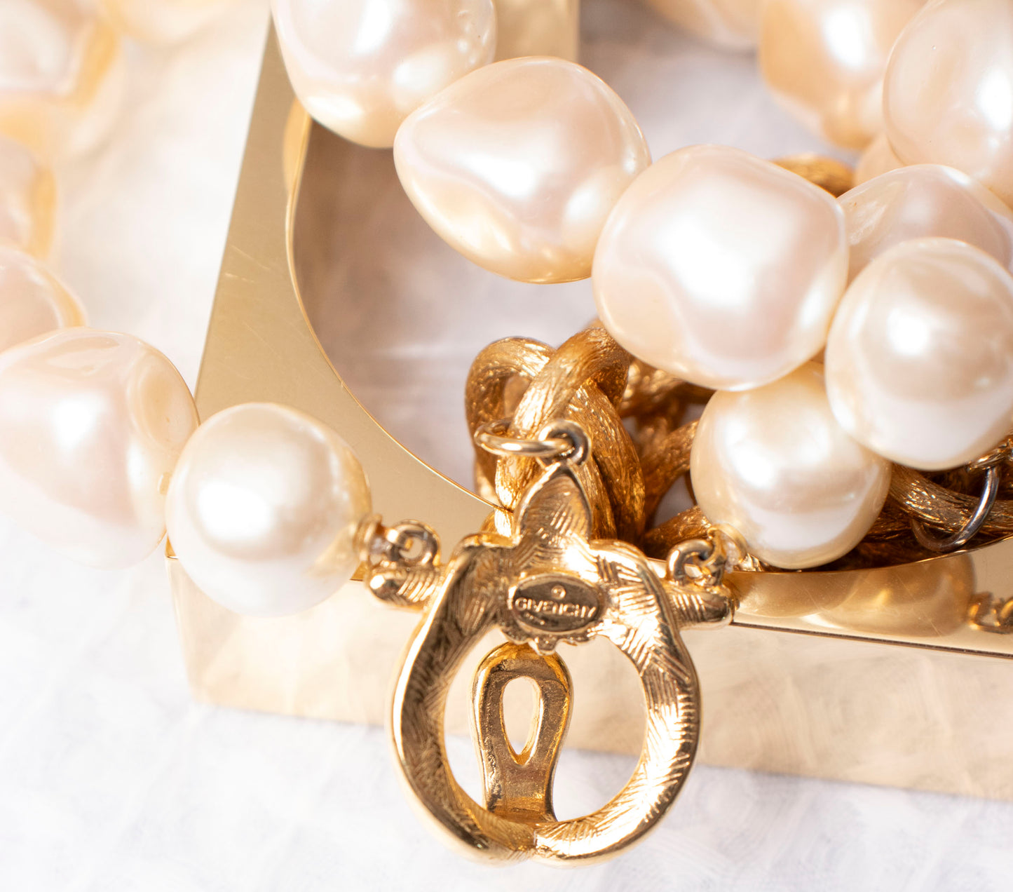 Givenchy Pearl & Gold Bracelet