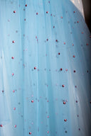 Fyodor Golan Blue Tulle Midi Skirt