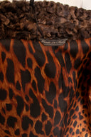 Versace Couture Black Cashmere Fur Long Sleeve Jacket