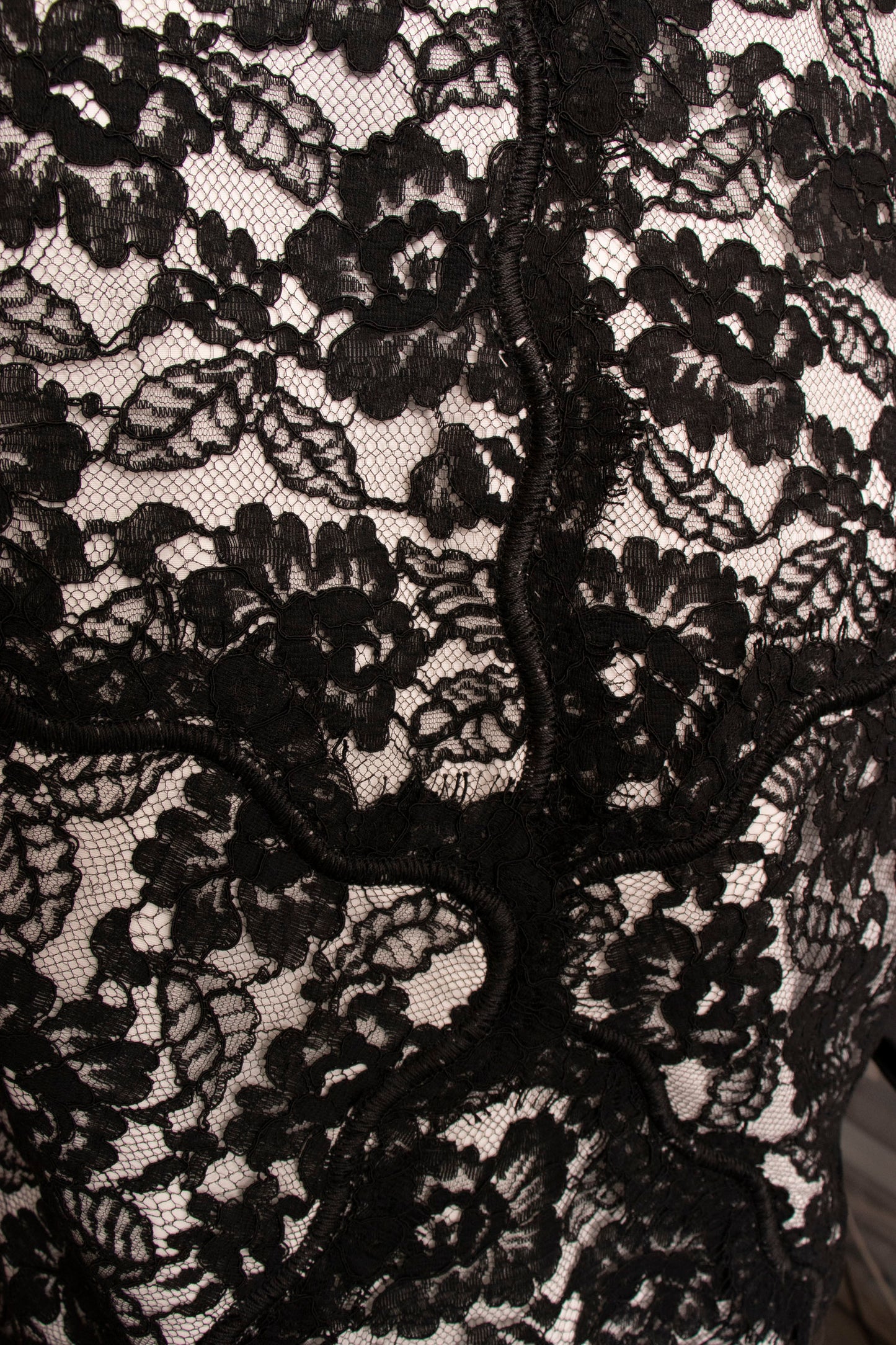 Chanel Black Lace Jacket