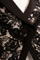 Chanel Black & White Lace Jacket