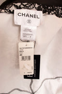 Chanel Black & White Lace Jacket