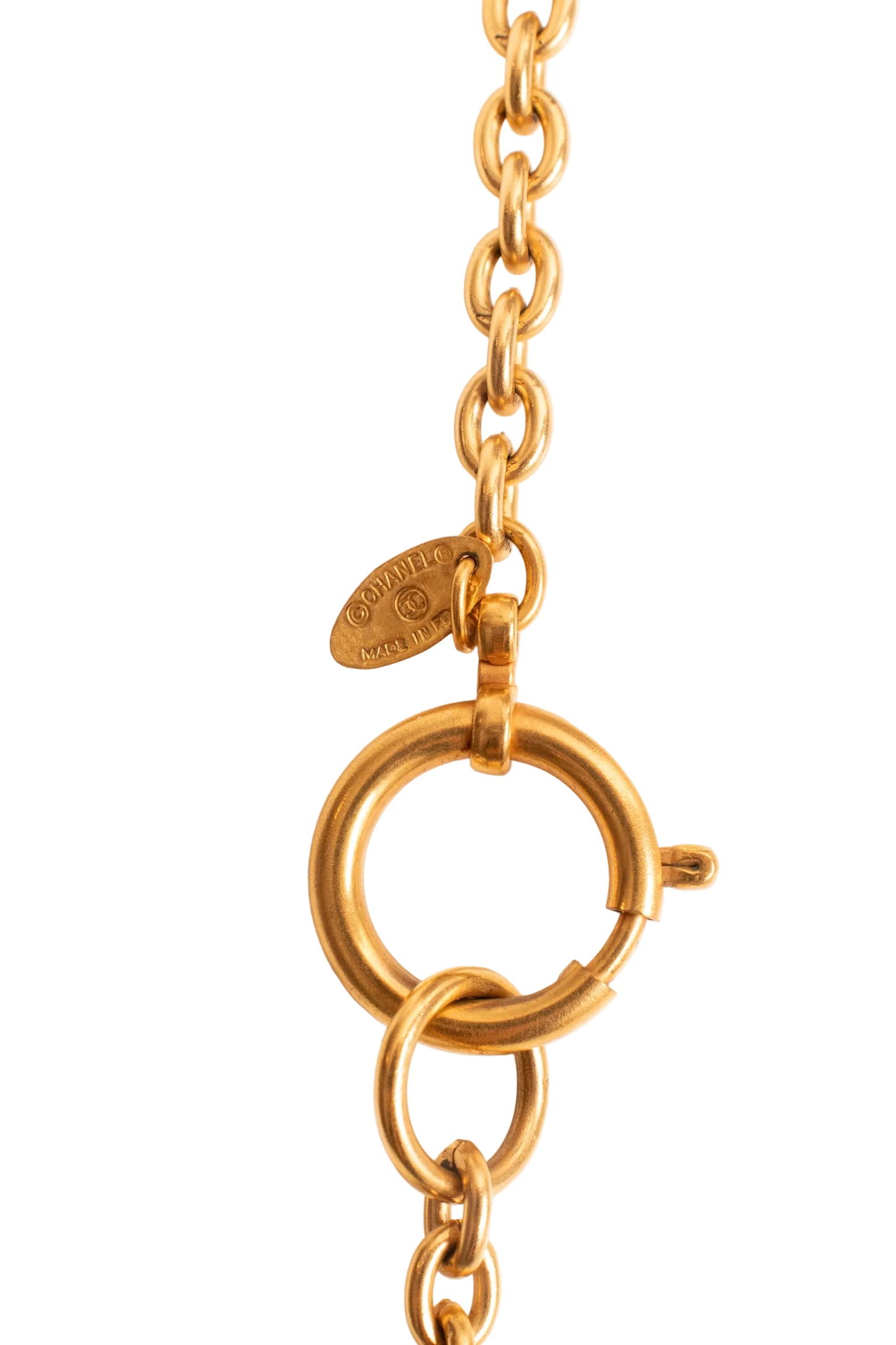 Chanel Paris Loupe Pendant Necklace