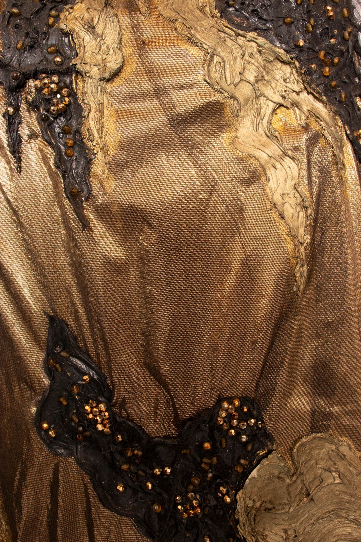 Krizia Gold Lame Dress