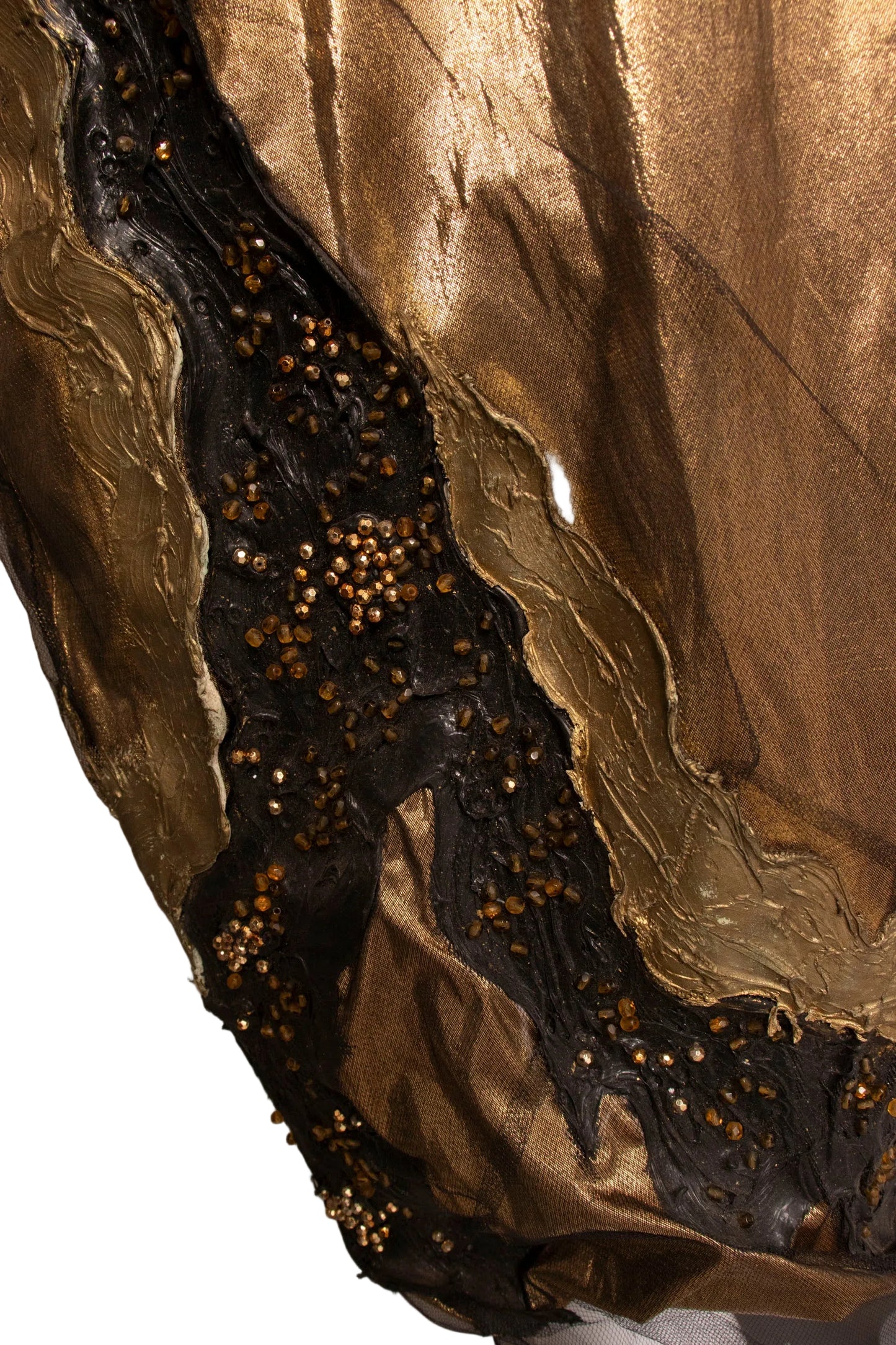 Krizia Gold Lame Dress