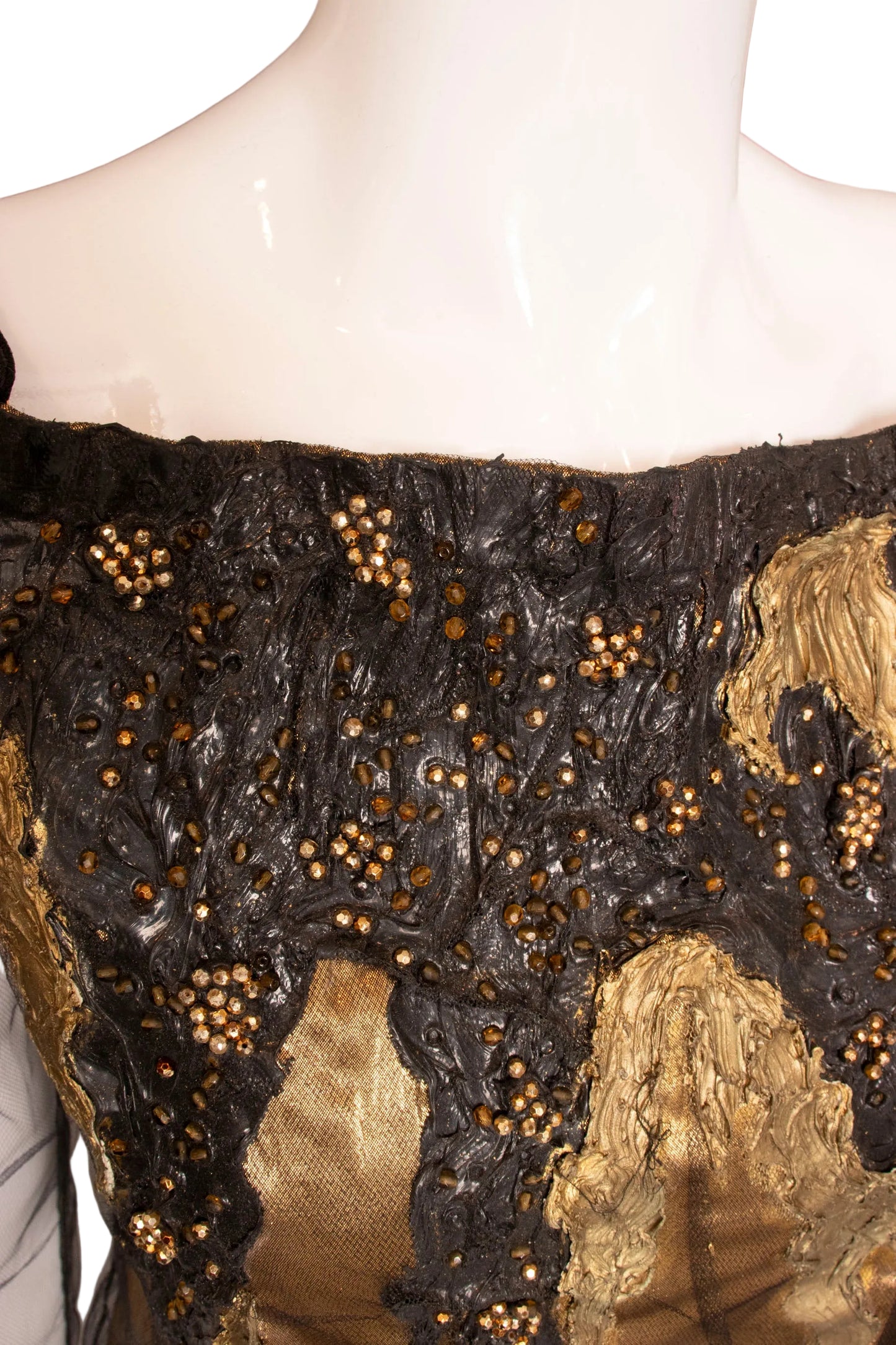 Krizia Gold Lame Dress