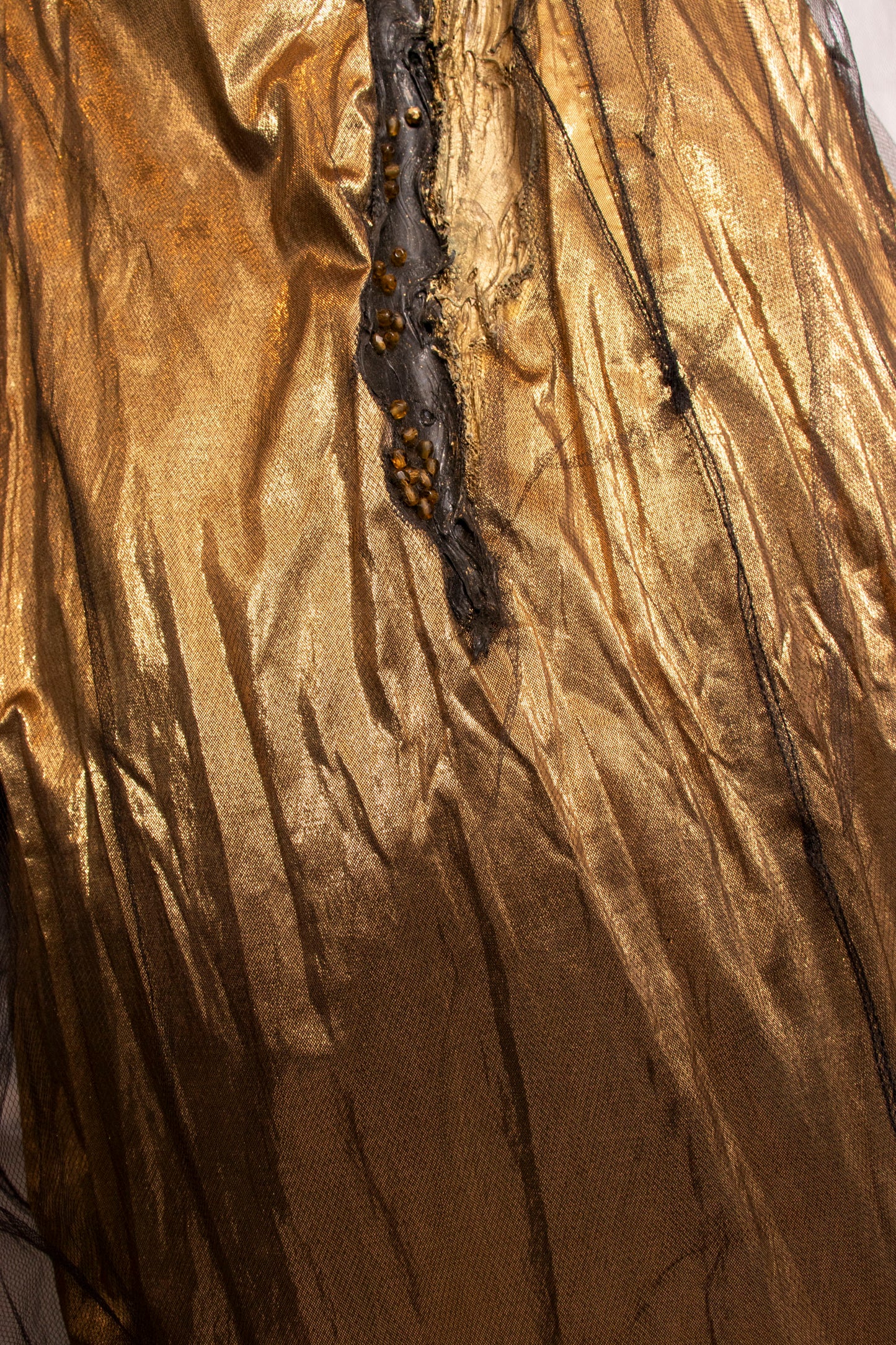 Krizia Gold Lame Dress