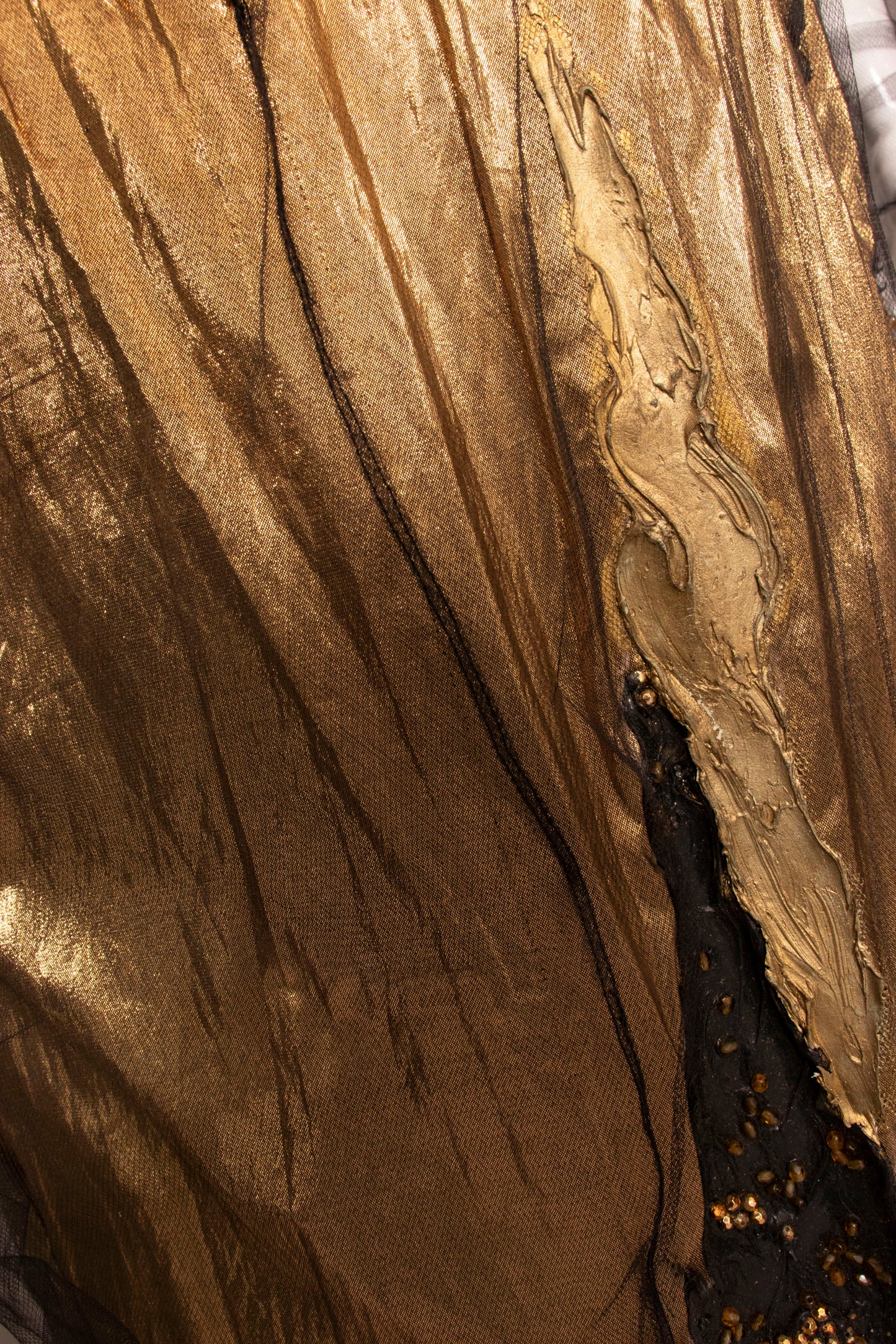 Krizia Gold Lame Dress