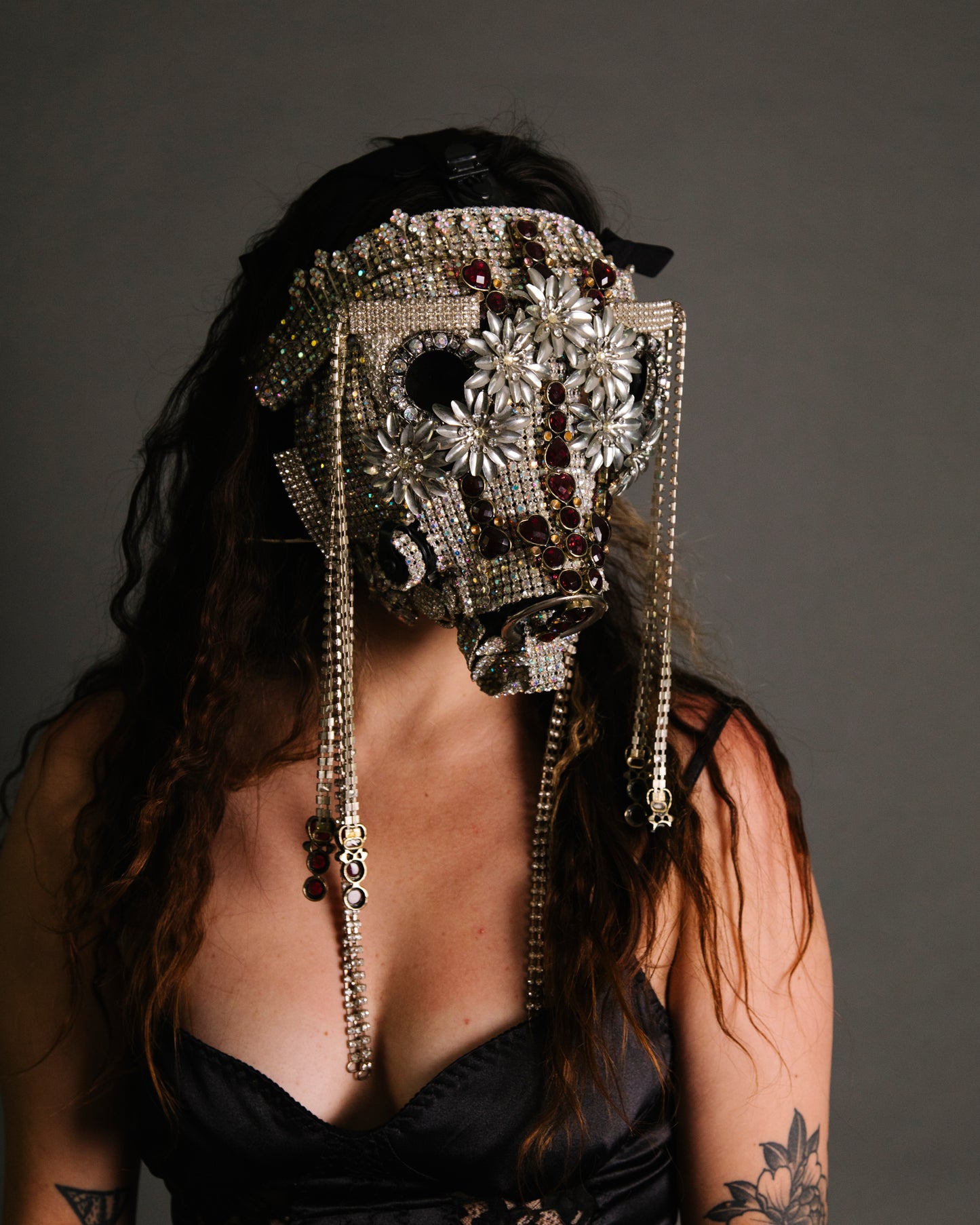 Steven Tyler Jeweled Mask