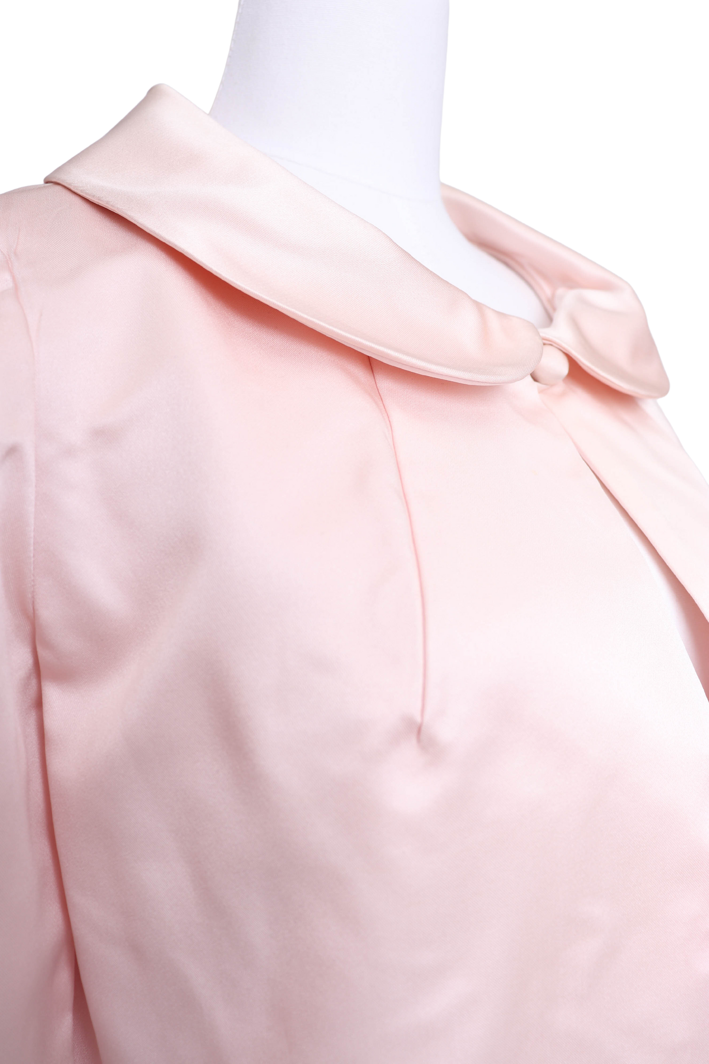 60's Pink Silk Jacket M