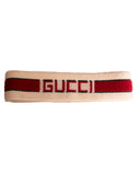 Gucci Red Green White Terrycloth Headband