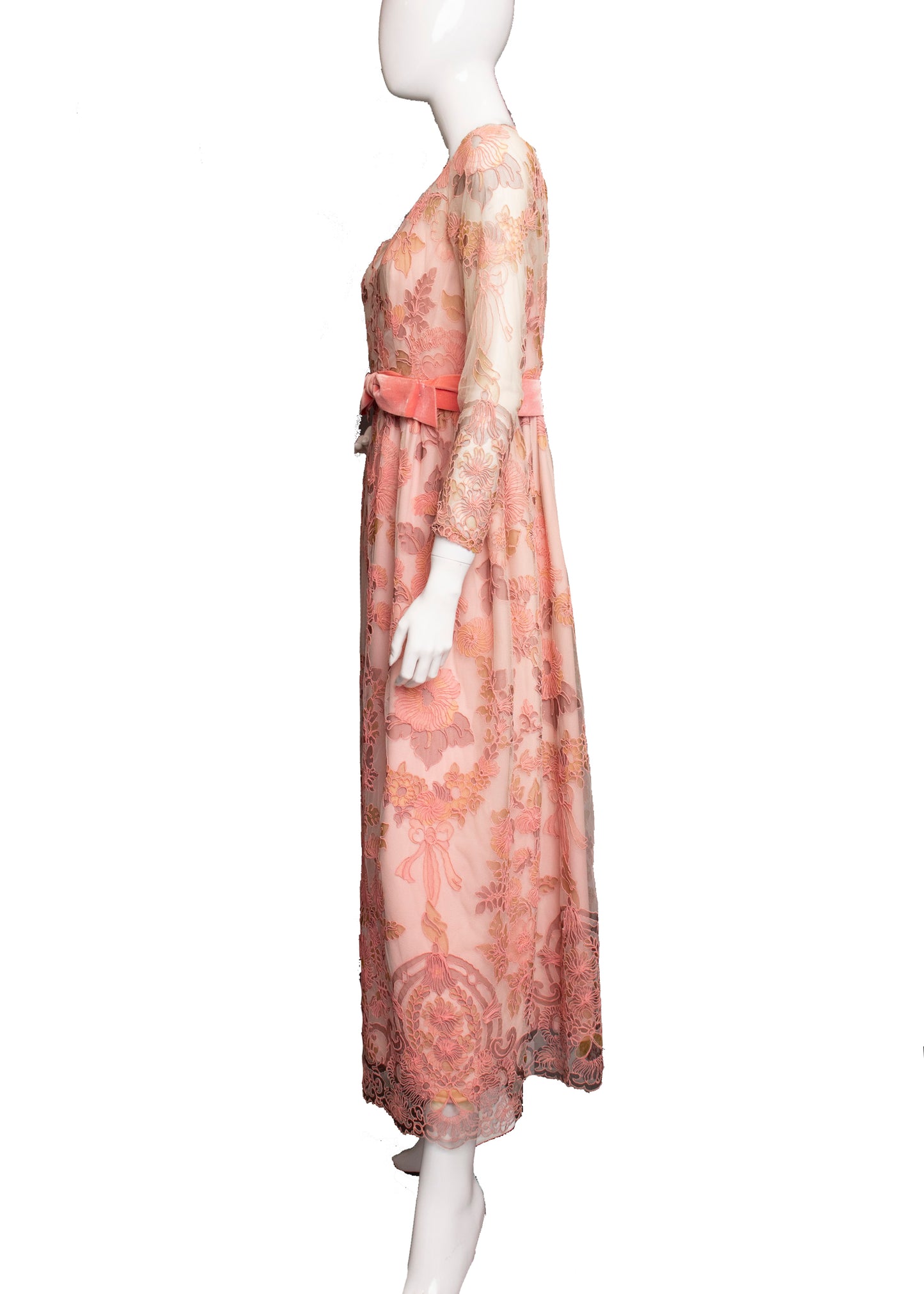 60s Floral Dress by Lisa Meril M