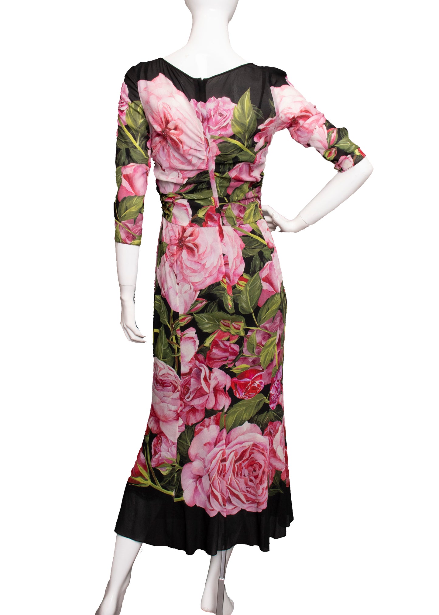 90s Dolce and Gabbana Floral Dress S/M