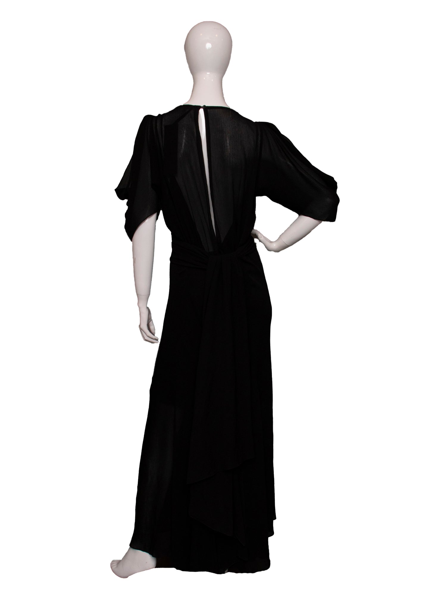 Petar Petrov Black Silk Dress M