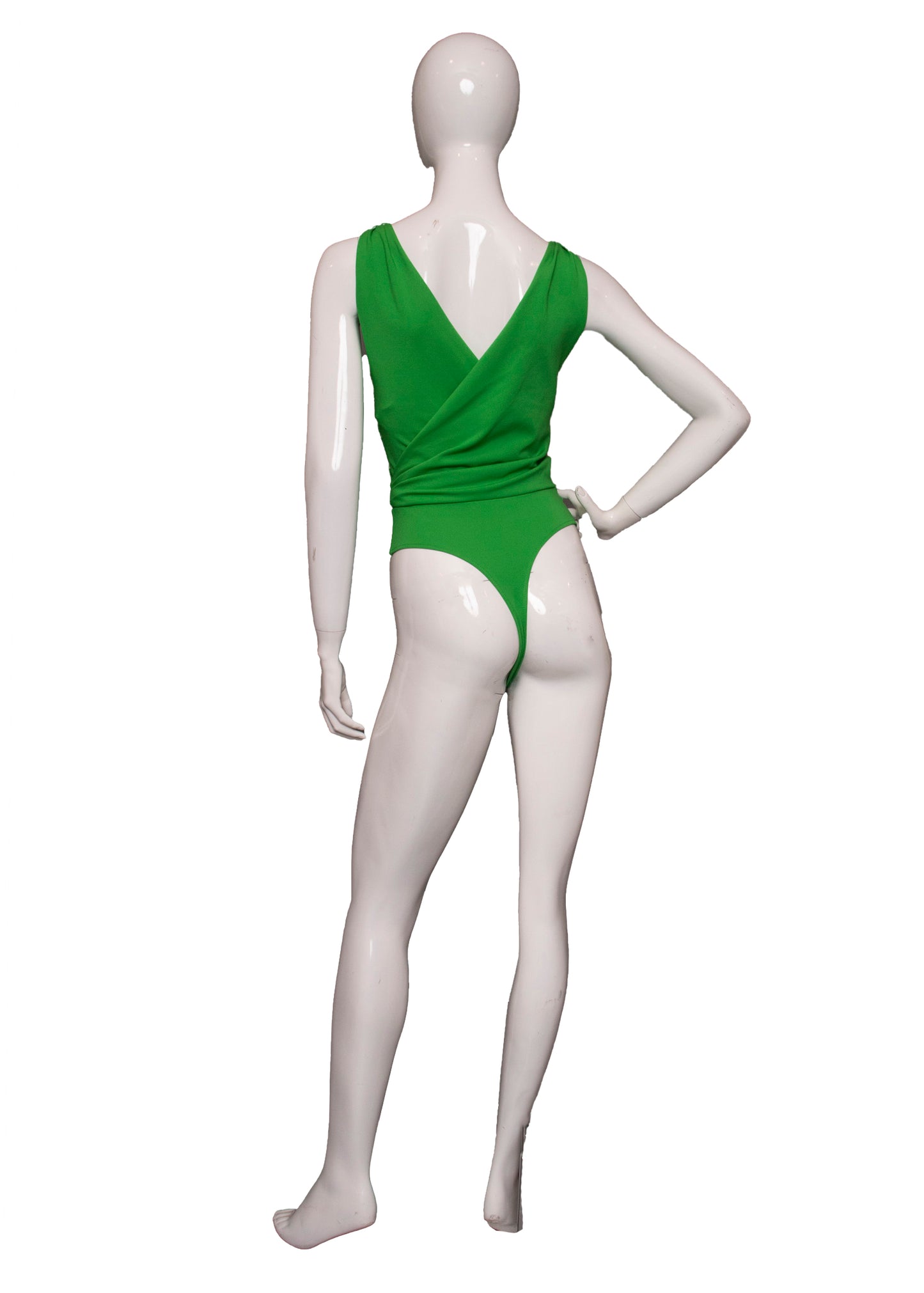 Alexander McQueen Acid Green Bodysuit XXS