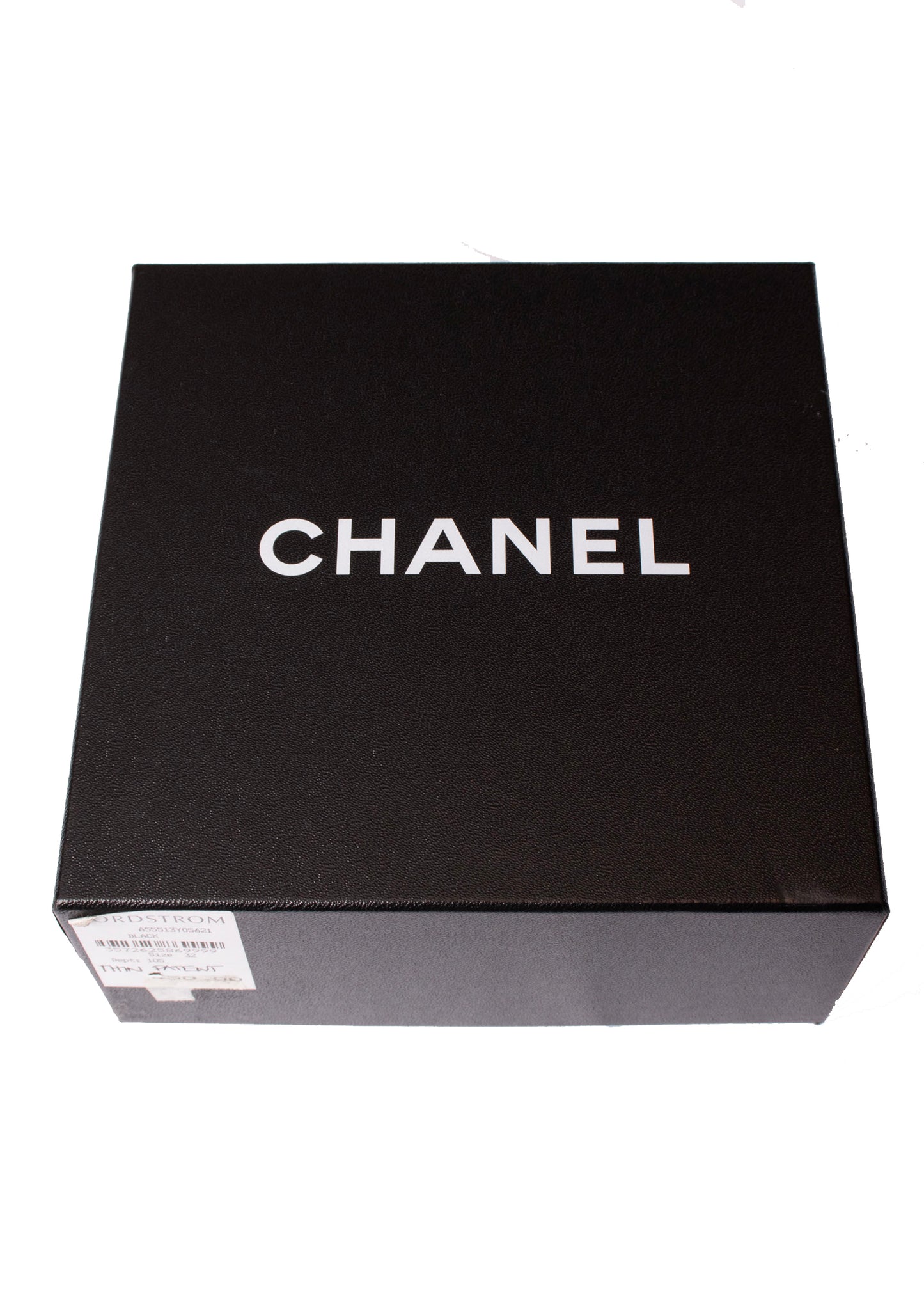 Chanel Black Patent Leather CC Belt S/M