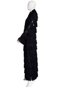 Steven Tyler's Black Fringe Coat