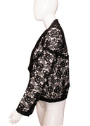 Chanel Black & White Lace Jacket
