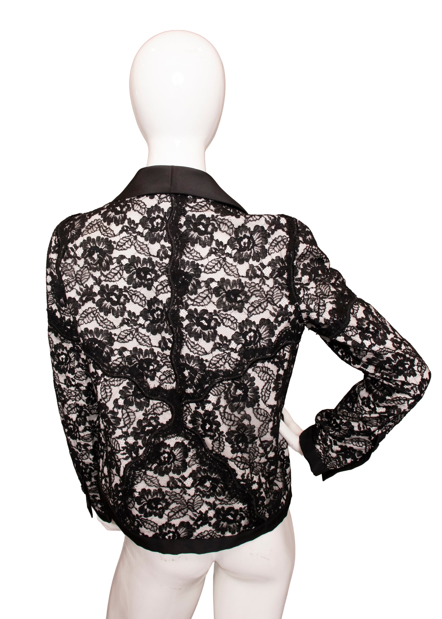 Chanel Black Lace Jacket