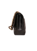 Chanel Black Caviar Leather Jumbo Flap Handbag