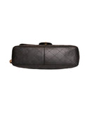 Chanel Black Caviar Leather Jumbo Flap Handbag