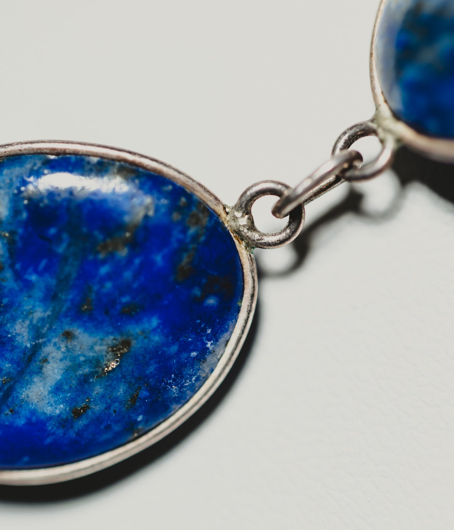 Blue Lapis & Silver Necklace