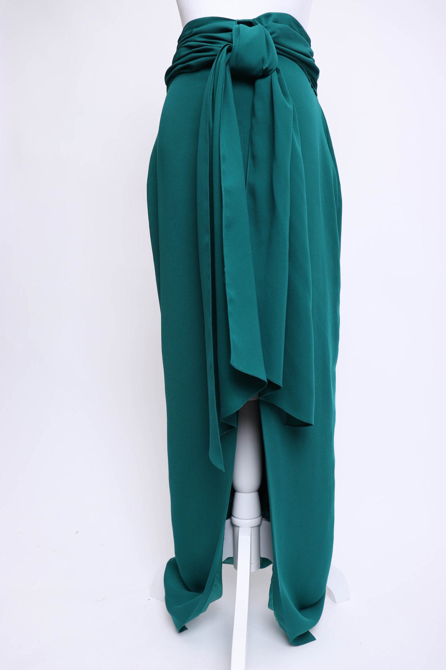 00's Green Pencil Skirt XS