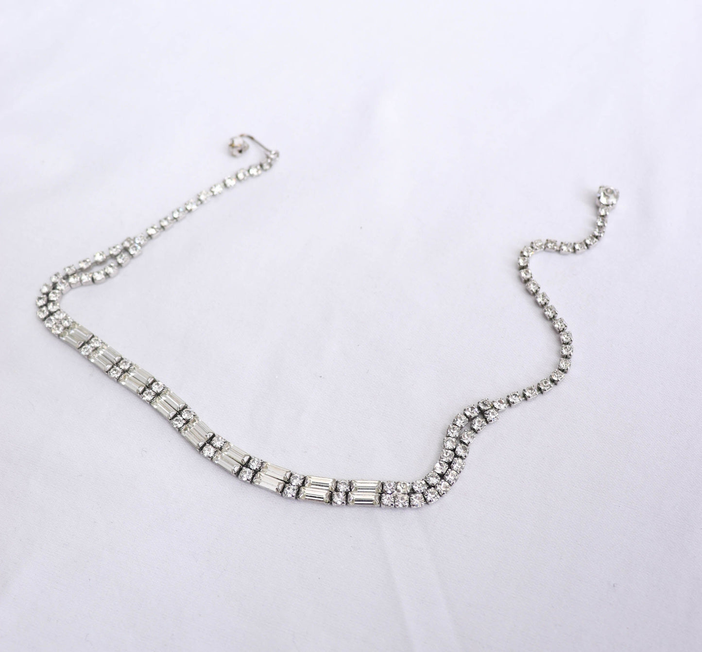 50's Rhinestone Necklace Set