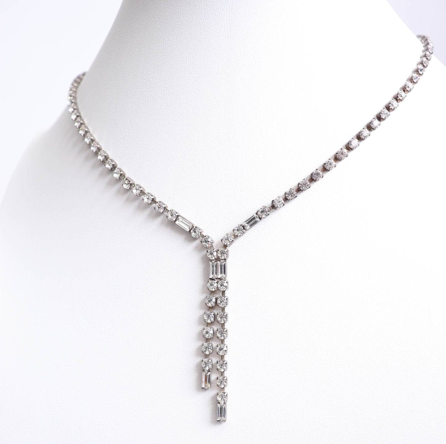 50's Rhinestone Necklace Set