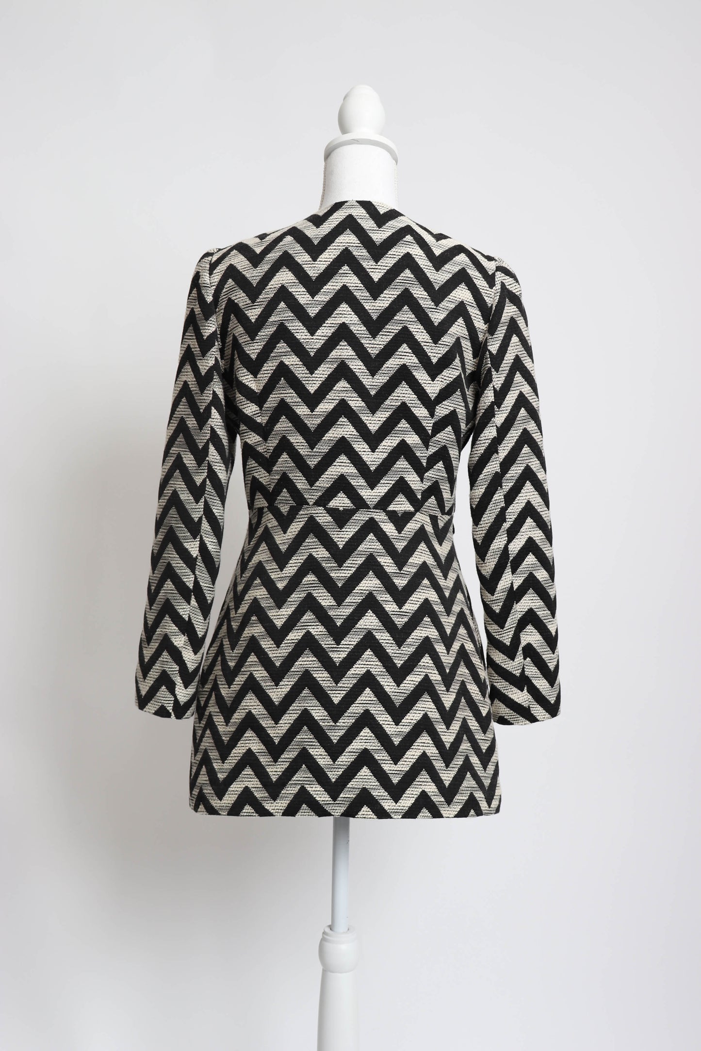 00's Anne Fontaine Black and White Jacket S