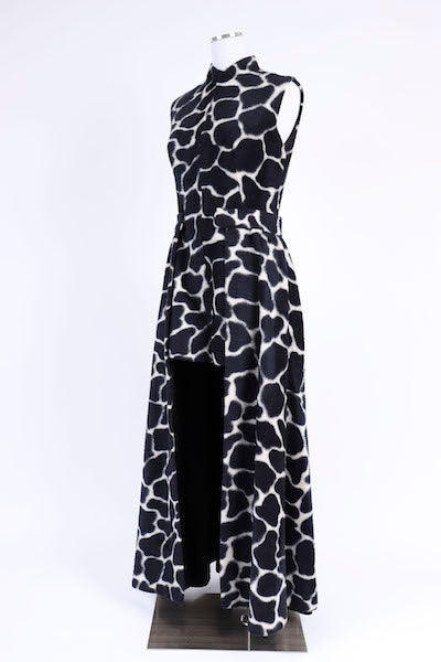 60's Giraffe Romper and Maxi Skirt Set M/L
