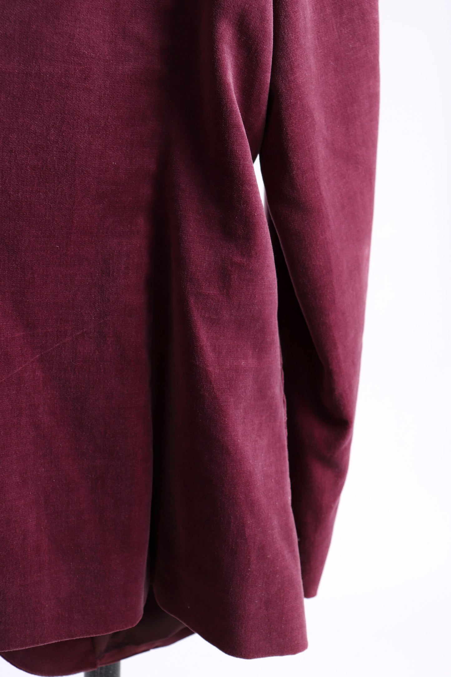 80's Garnet Velveteen Blazer M/L